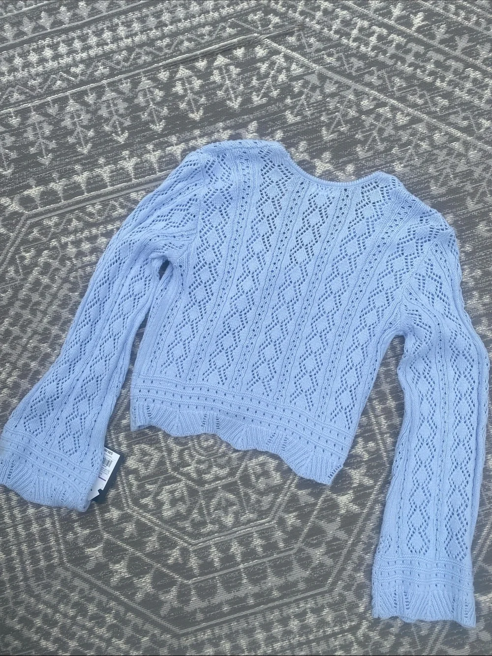 Art class crochet cardigan - Picture 4 of 4